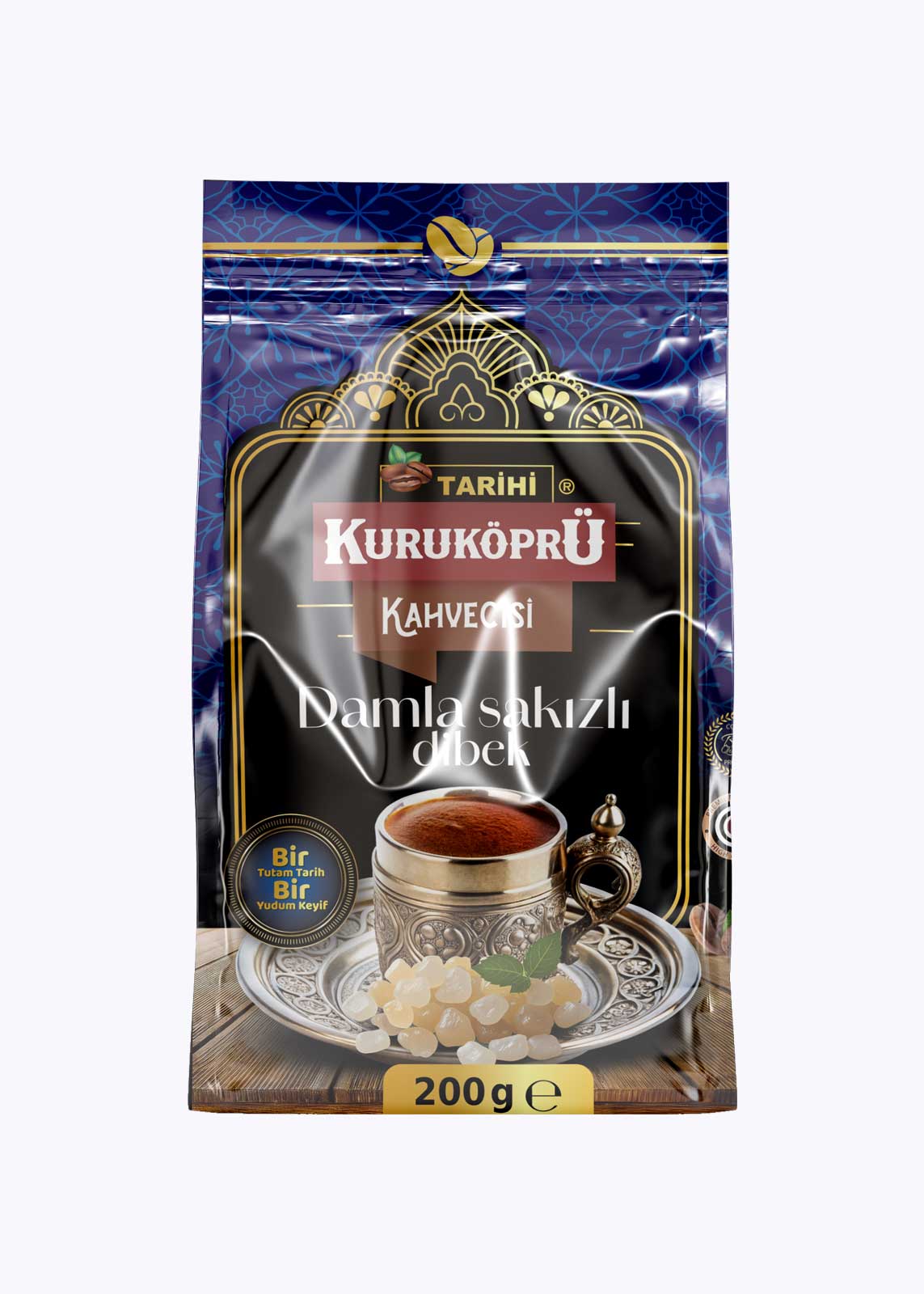 Damla Sakızlı Dibek Kahvesi 200 gr